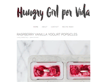 Tablet Screenshot of hungrygirlporvida.com
